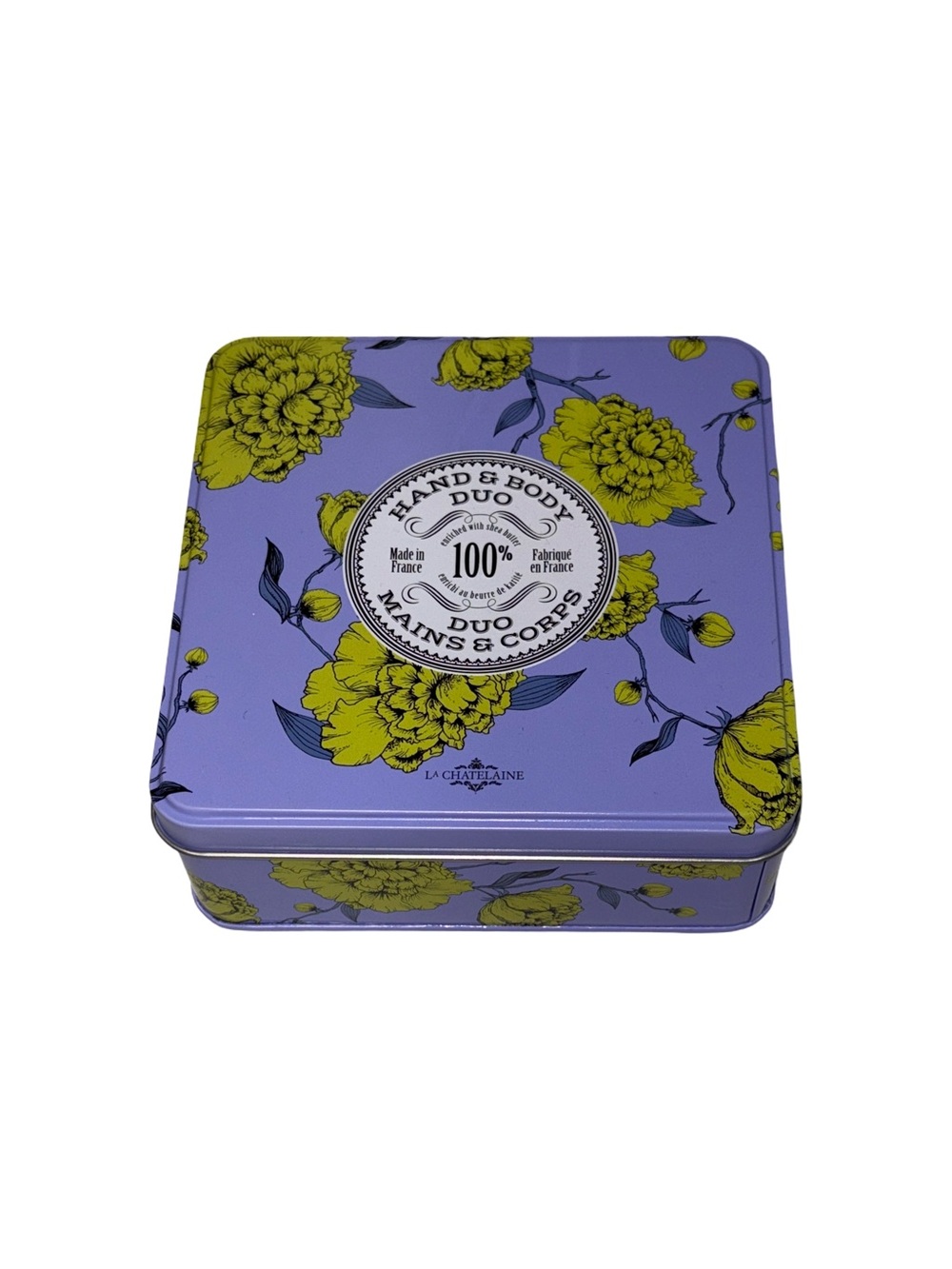 🏡 NIB La Chatelaine Bar Soap & Hand Lotion Set - Lavender